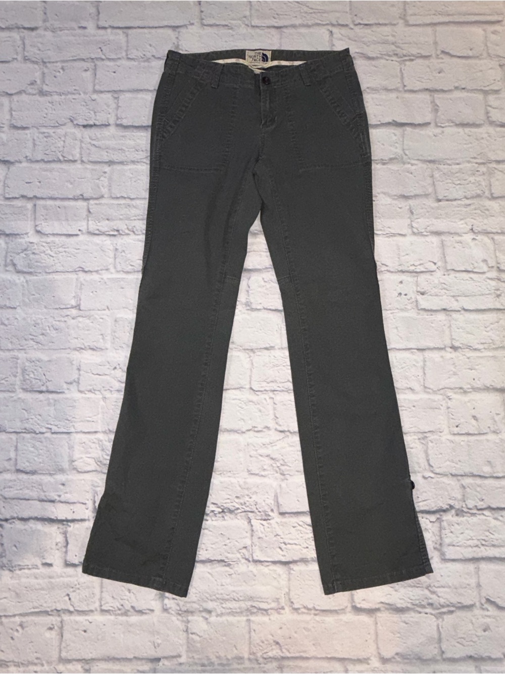 The North Face Women's Slim Flare Pants - Charcoal. Size 2
